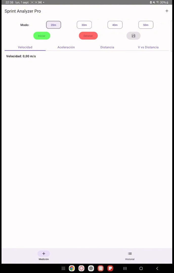 Sprint Encoder | Inertiax - Encoder horizontal | 50 metros